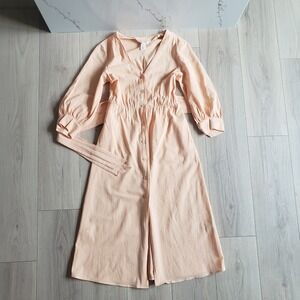 h&m brown and white dress | Dresses | Hm Striped Colour:Black White Stripe Partly lined. Semper Ivory Satin V-Neck Bridesmaid